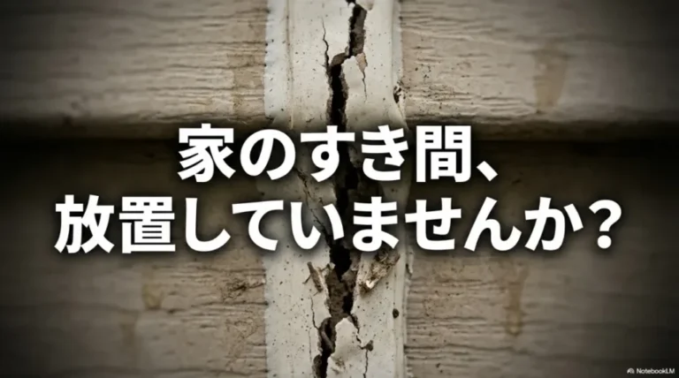 シーリングの劣化の原因や症状とは？寿命や補修のポイントをプロが解説
